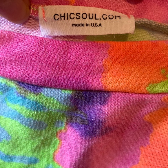 Tie Dye 80s, 90s, Barbie Inspired Top - Picture 4 of 5